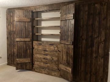 Rustic Rural Bedroom Furniture Bed